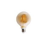 3 Lü Eko Paket G95 Rustik Top Ampül Büyük 6w Ct-4286 Amber Renk