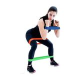 3 Lü Farklı Dirençte Squat Bandı Hafif Orta Sert Pilates Aerobik Çalışma Lastiği Egzersiz Fitness
