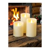 3 Lü Led Set Mum Pilli