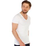 3 lü Paket %100 Pamuk Erkek Süprem V Yaka Fanila 317