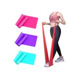 3 Lu Pilates Band Pilates Bandi Pilates Lastigi 120 X 7,5 Cm Egzersiz Direnc Lasti