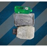 3 Lü Set Cilalı Şampuan Mikrofiber Bez Eldiven Oto Yıkama Seti
