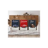 3 lü Şimşek Mcqueen, Arabalar Filmi Poster, Çocuk Ve Genç Odası, 3'lü Çerçevesiz Poster Seti 3 Adet cars001