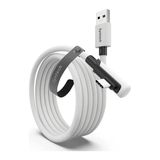 3 M Usb-C Vr Kablo – Quest2/quest Pro/pico 4 Uyumlu Yüksek Hızlı Bağlantı Kablosu BEYAZ