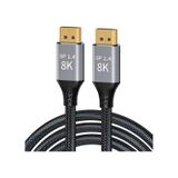 3 Metre 1.4v Displayport Kablo 3 Metre 8k Displayport Kablo