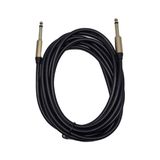 3 Metre 6.35 Mm To 6.35 Mm Ses Kablosu - Stereo Çivi Jak Enstrüman Ve Amfi Bağlantı Kablosu