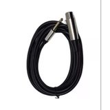 3 Metre 6.35 Mm To Xlr Erkek Ses Kablosu - Çivi Jak To Xlr Konnektör Mikser Ve Amfi Kablosu