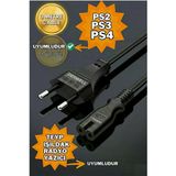 3 Metre C7 Güç Kablosu Ps2/ps3/ps4/xbox One S/radyo/tv Işıldak Uyumlu 3m Power Elektrik Kablosu