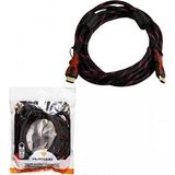 3 Metre HDMI Ipli Poşetli Kablo PL-8012 - Mavi