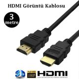 3 Metre HDMI Kablo 4k Yüksek Kalite Görüntü Full HD PVC Hdmi Kablosu