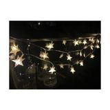3 Metre LED Işıklı 20'li Yıldız Işık Zinciri Dekoratif Pilli Aydınlatma Ev Dekorasyonu Süsleme Salon Oda Merdiven Balkon Süslemeleri Için Yılbaşı Eğlence Doğum Günlerine Özel Aydınlatma