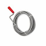 3 Metre Manuel Gider Açma Teli, Lavabo Ve Banyo İçin Uzun Spiral Gider Açıcı, Paslanmaz Çelik Tıkanıklık Açma Aparatı, Lavabo Açma Spirali 3M, Manuel Gider Açma Aparatı