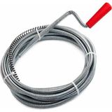 3 Metre Profesyonel Lavabo Açma Sustası, Güçlü Çelik Spiral Gider Açıcı, Esnek ve Dayanıkl - 0,01 gr