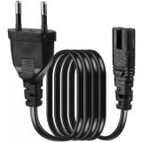3 Metre Teyp Işıldak Fişi C7 Power Güç Kablosu 3M 2X0.75 Enerji Kablosu 2 Pinli Power Cord