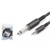 3 Metre Trs 6.5 Mm Jack To Aux 3.5 Mm Jak Enstrüman Gitar Kablo
