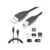 3 Metre Usb Yazıcı Kablosu Printer Kablosu Epson HP Uyumlu Canon Yazıcı