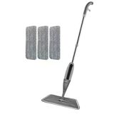 3 Mikro Fiber Mop Seti İle Gri Sprey Mop