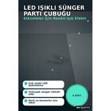 3 Modlu Led Işıklı Sünger Parti Çubuğu 46 Cm 6 Adet Paket Festival Aksesuarı Bx-313773