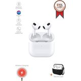 3.nesil Ios ve Androıd Uyumlu Silikonsuz Kılıf Hediyeli Bluetooth Kulaklık Trm-Air3 - Beyaz