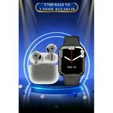 3.Nesil Tws Bluetooth Kulaklık Ve Dokunmatik Ekran Akıllı Saat Sesli Görüşme Mir49526310