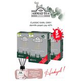 3 Paket 40'Lı Klasik Earl Grey Demlik Poşet Çay 80 G Ve Oda Kokusu