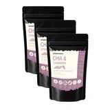 3 Paket Chia Tohumu & Yaprak Çilek Çilekli Chia Tohumu Chia Seeds & Strawberry