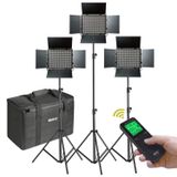 (3 paket) VILTROX VL-D85T 85W Çift Renkli LED Video Işığı ve Aydınlatma Seti İçeriği: Kısılabilir 3300K ~ 5600K LED Işık 75 İnç Işık Standı Stüdyo Fotoğraf Çekimi için