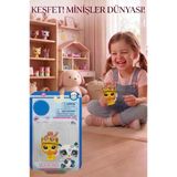 3 Parça Minişler Pet Shop Işıklı Toplu Kutulu Tekli Oyuncak Figürü - Pipetli Kral Taçlı Aslan
