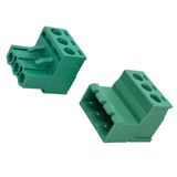 3 Pin 5.08Mm Kablo Birleştirici Klemens Erkek-Dişi Set