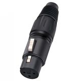 3 Pin Xlr Dişi Kaliteli Mikrofon Konnektörü