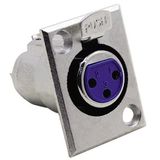 3 Pin XLR Dişi Konnektör