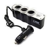 3 Port + 1 Usb Oto Araç Çakmaklık Çoğaltıcı Çoklayıcı