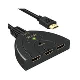 3 Port Kablolu HDMI Switch 4K 2160p Ultra HD 3 Giriş 1 Çıkış
