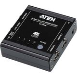 3-Port True 4K HDMI Switch, uzaktan kumanda ürünle birlikte gelmektedir