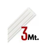 3 Raylı Korniş Perde Rayı 3 Metre Kaliteli Sağlam Ambalaj