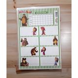 3 Sayfa Toplam 24 Adet Defter Kitap Isim Etiketi Isimlik - --