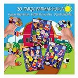 3 Set - 30 Parça Tox Orman, Çiftlik Ve Uçan Hayvanlar Parmak Kukla T220 T218 T222
