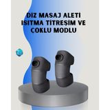 3 Seviyeli Titreşimli Isıtmalı Diz Bakım Masaj Cihazı - Çok Renkli