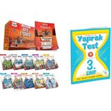 3. Sınıf Asya Efsanesi 10'lu Hikaye Seti + 5renk Yayınları Tüm Dersler Yaprak Test