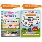 3.sınıf Canlanan Matematik Soru Bankası ve Resimli Ingilizce - Türkçe Sözlük | Okunuşlu