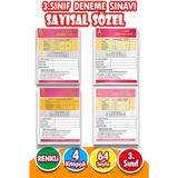 3.Sinif Deneme Sinavi - 4 Kitapcik