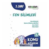 3. Sınıf Fen Bilimleri Konu Kitabım