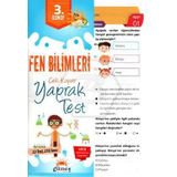 3.Sınıf Fen Bilimleri Yaprak Test-Güneş Yayınları
