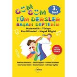 3. Sınıf Güm Güm Tüm Dersler Başarı Defterim: Matematik-Türkçe-Fen Bilimleri-Hayat Bilgisi - Standart