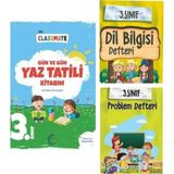 3. Sınıf Gün Ve Gün Yaz Tatili Kitabım Ve Problem+ Dil Bilgisi Defteri