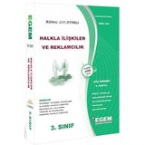 3. Sınıf Halkla İlişkiler ve Tanıtım Güz Dönemi Konu Anlatımlı Soru Bankası (Kod 324)