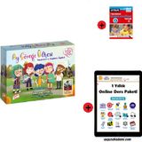 3. Sınıf Hikaye Kitabı Seti Gizemli Bahçe Yayınları Ay Çöreği Ülkesi Yeni + Sadık Uygun Yayınları 3. Sınıf Tüm Dersler Test Kitabı Yeni + 1 Yıllık Online Ders Paketi Yeni