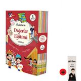3. Sınıf Hikaye Kitabı Seti Yuva Yayınları Değerler Serisi + Kişiye Özel İsimli Harry Potter Kitap Ayracı