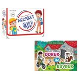 3. Sınıf Hikaye Seti Nezaket Okulu 10 Kitap + Mavi Deniz 3 Doruk ile Kuyruk Hikaye Seti 10 Kitap