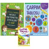 3.sınıf Neşeli Matematik Öyküleri+çarpım Tablosu (poster Hediyeli)